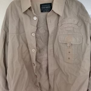 Parrish Nation Men's Button Up 2XL